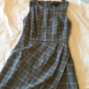 Banana Republic size 0 business casual plaid dress